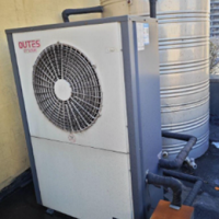 一(yī)台2噸空氣能熱泵熱水器處理