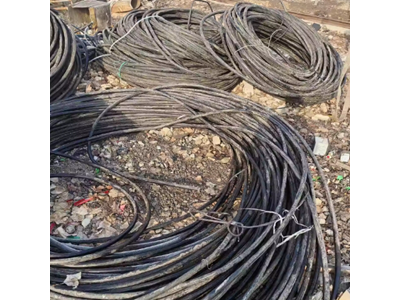 2噸多工(gōng)程剩餘鋁芯電(diàn)纜處理