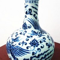 上海大(dà)名宣德青花天球瓶高價收購商(shāng)家-寶山區青花瓷器交易熱線